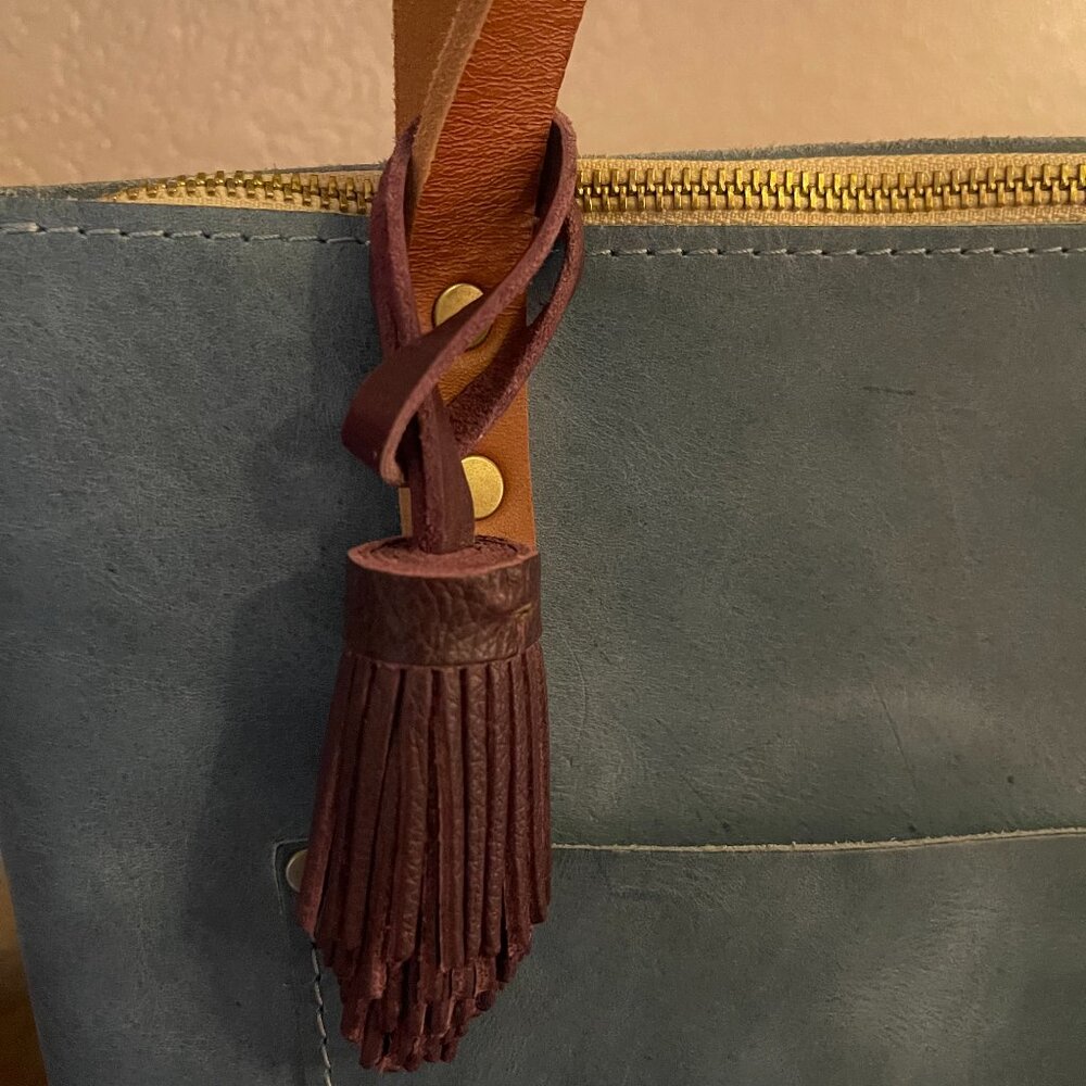 Portland Leather Pom Tassel